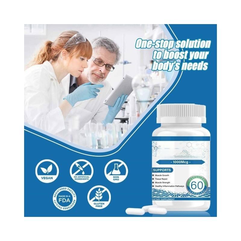 Exercise Recovery Capsules – Muscle Growth & Post-Workout Support | 60 Capsules