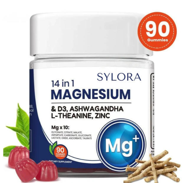 Magnesium Complex Gummies – 90 Gummies | Supports Muscle, Sleep & Nerve Health