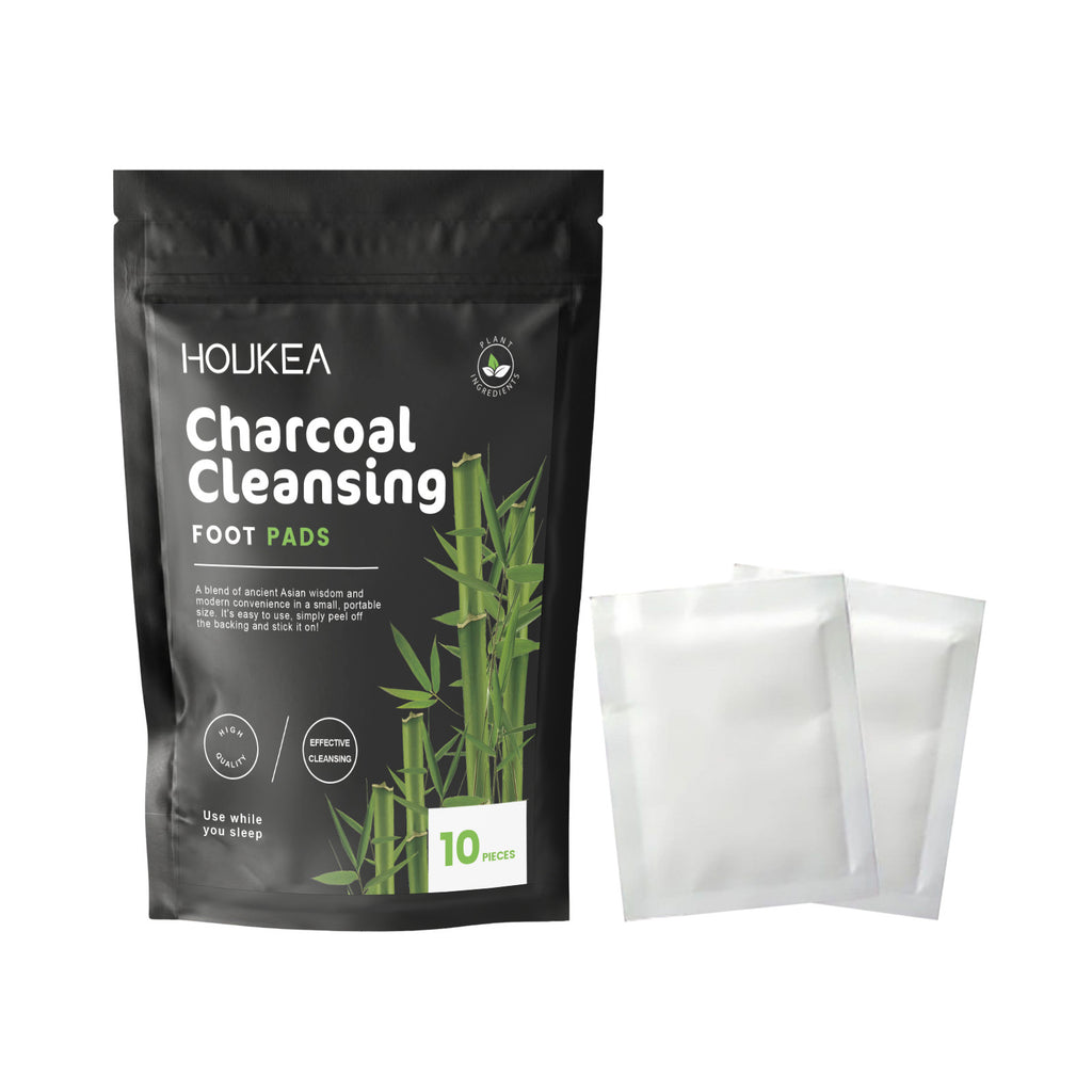 Bamboo Charcoal Foot Patches – Gentle Detox & Foot Care | 10 Patches