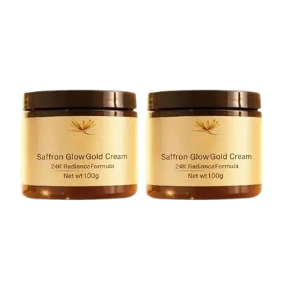 Saffron Glow Gold Cream (Pack of 2)